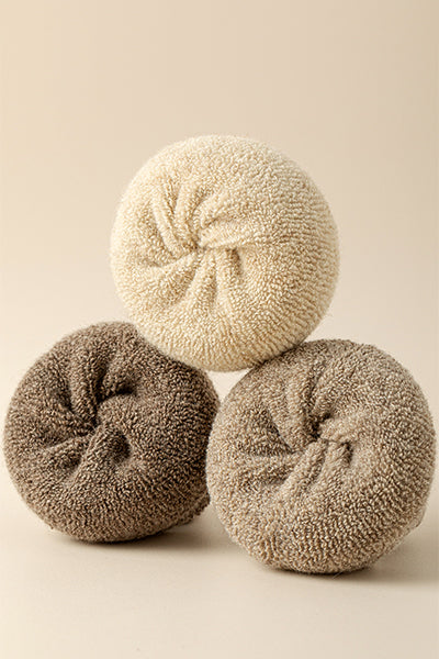 Women's Extra Thick Wool Crew Socks - Number Pattern Thermal Winter Socks 2 Pack