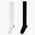 Women's Over-the-Knee Socks Wool 2 Pairs Solid Color