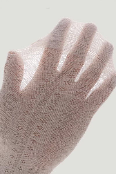 Women's Calf Socks Long Staple Cotton 3 Pairs Lace Ruffle Solid Color