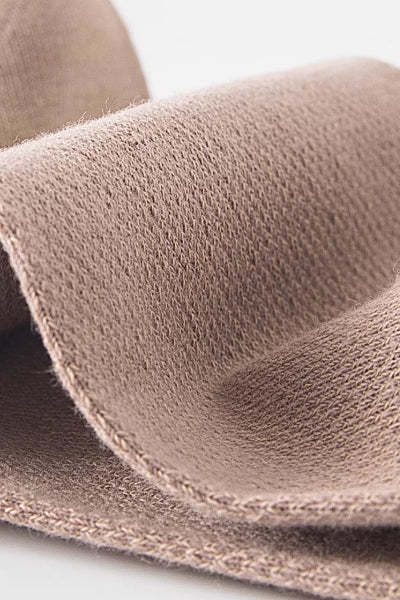 Women's Crew Socks Long Staple Cotton 6 Pairs Solid Color