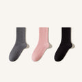 Women's Warm Wool Crew Socks - Lightweight Thermal Winter Socks 3 Pack