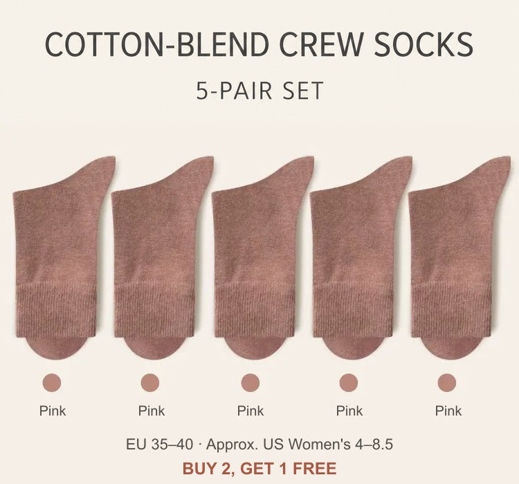 SKU 4587646515767 — Pink — 5 Pairs